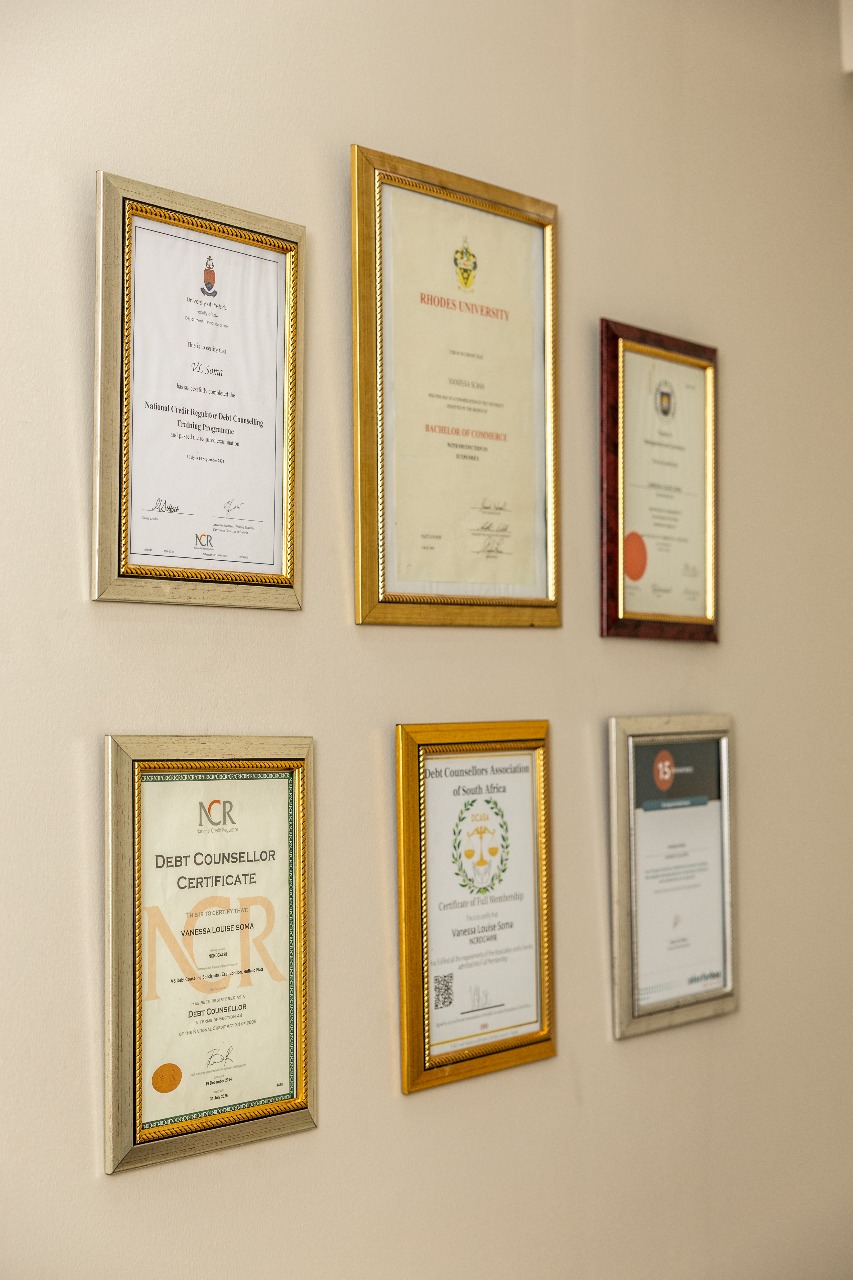Accreditations of Vs Debt counseling east london